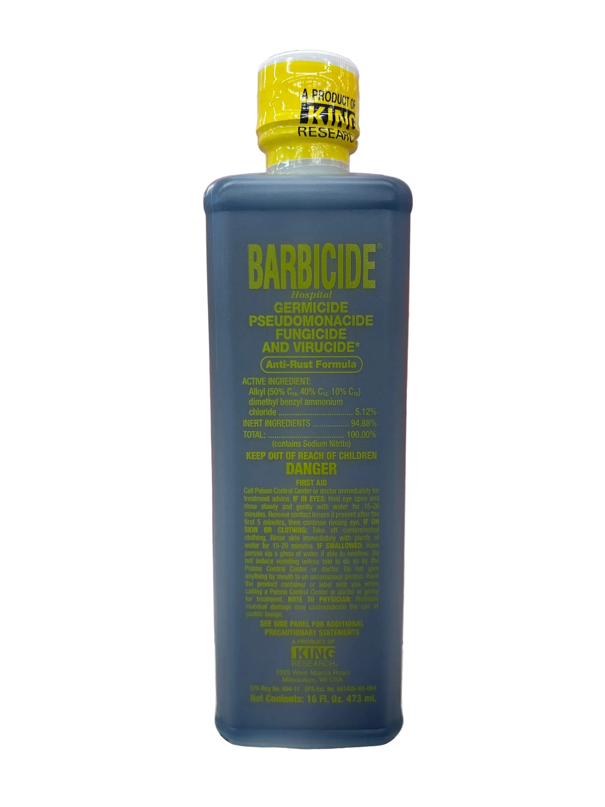 Barbicide TB Disinfectant Concentrate - 16 oz Pint