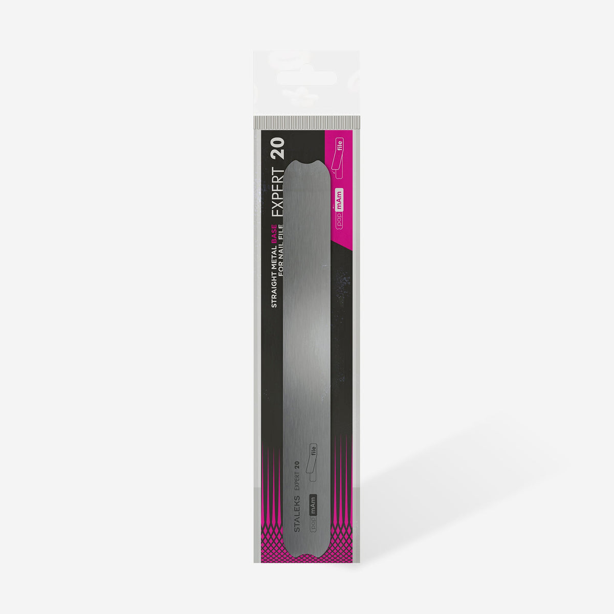 STALEKS EXPERT 20 Straight Metal Base for Nail File (162 mm)