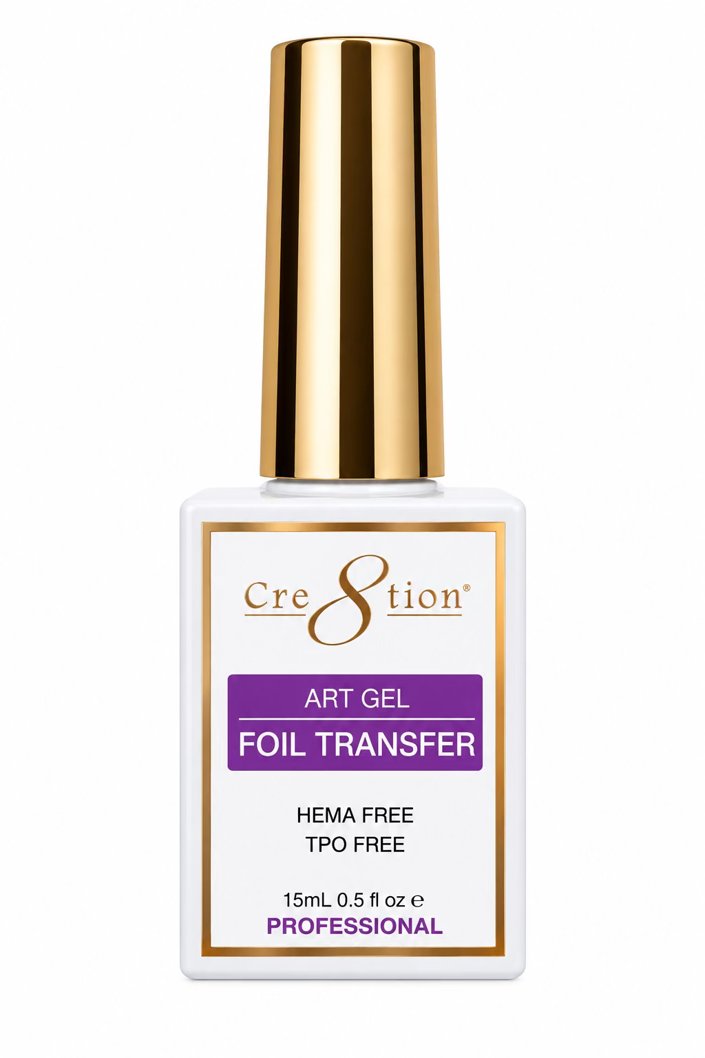 Cre8tion Soak-Off Transfer Foil Gel 0.5oz