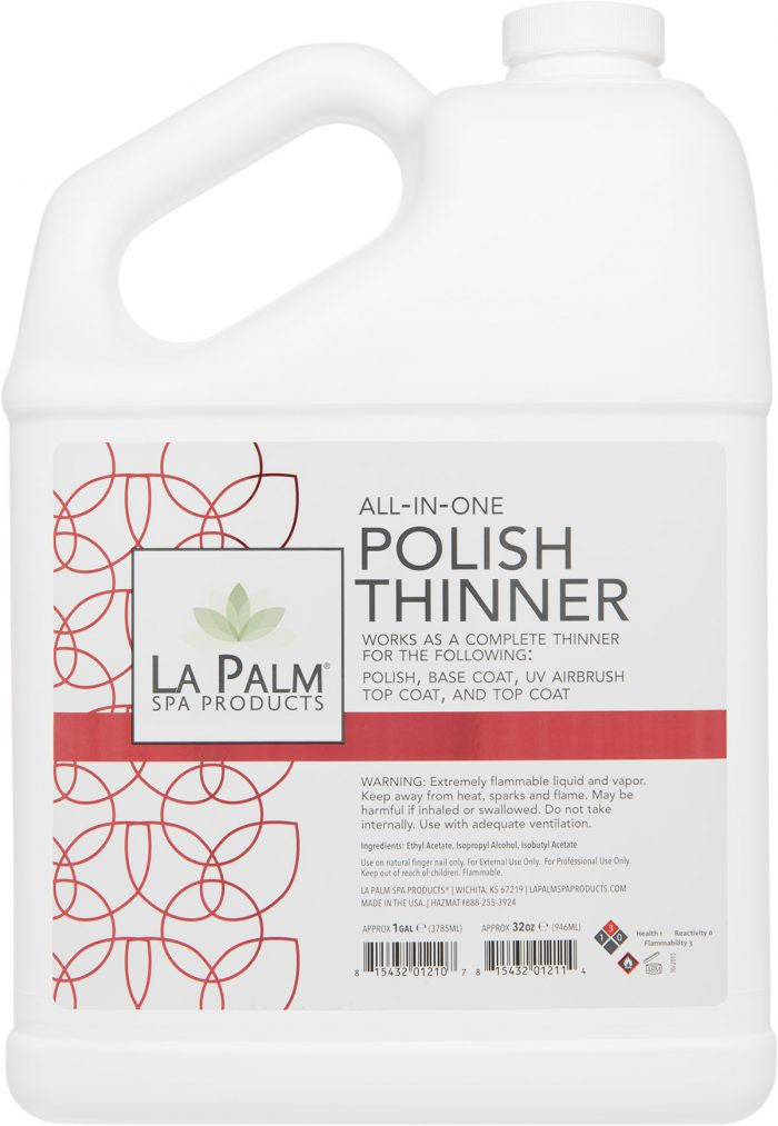 La Palm All-In-One Polish Thinner| One Gallon
