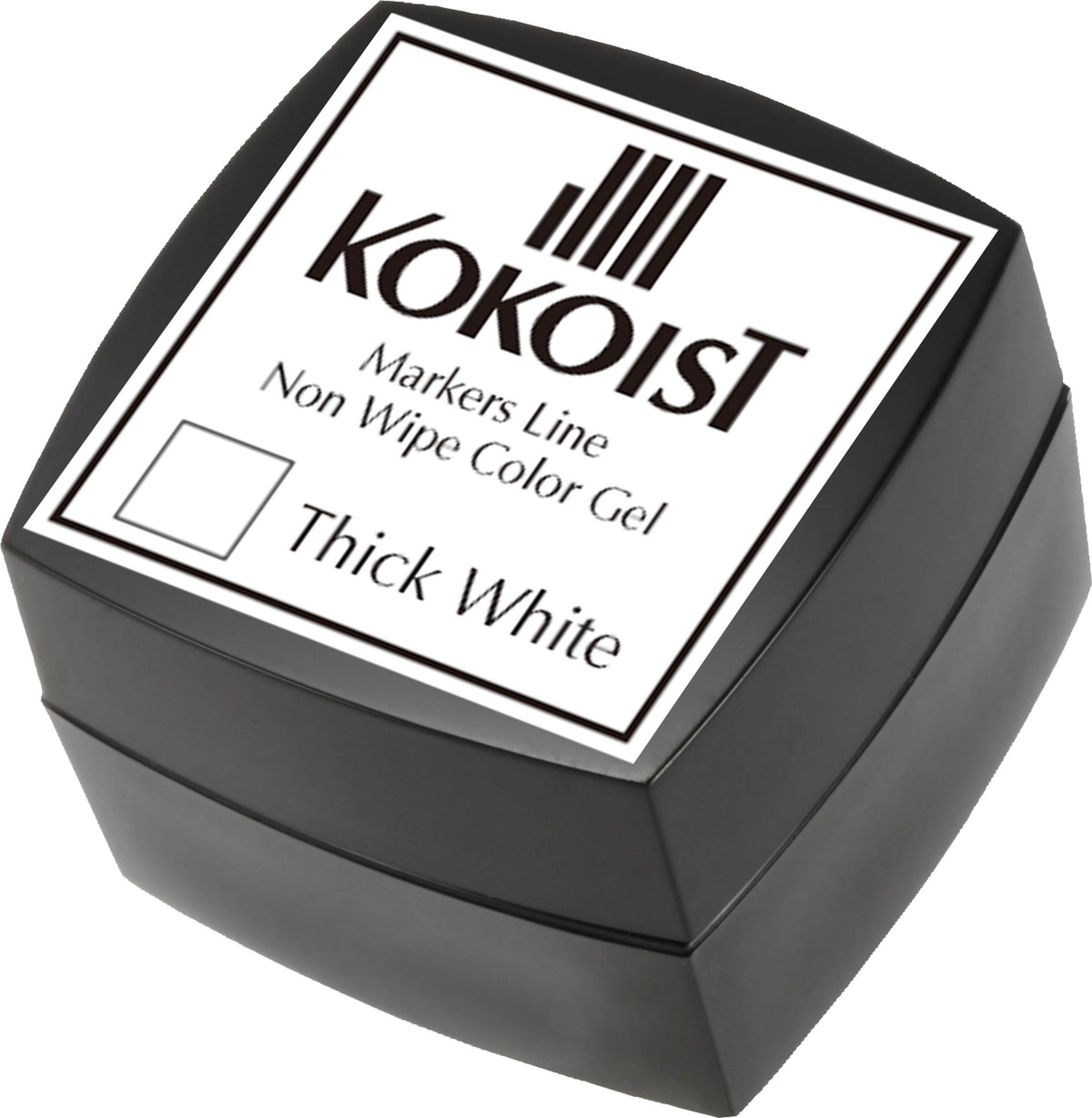KOKOIST ML-01 Markers Line Non Wipe Color Gel Thick White