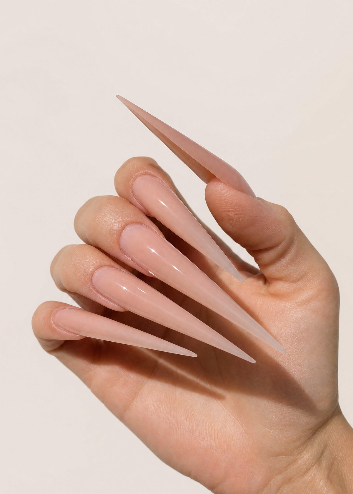 Valentino Beauty Pure Classic Nude nail color swatch