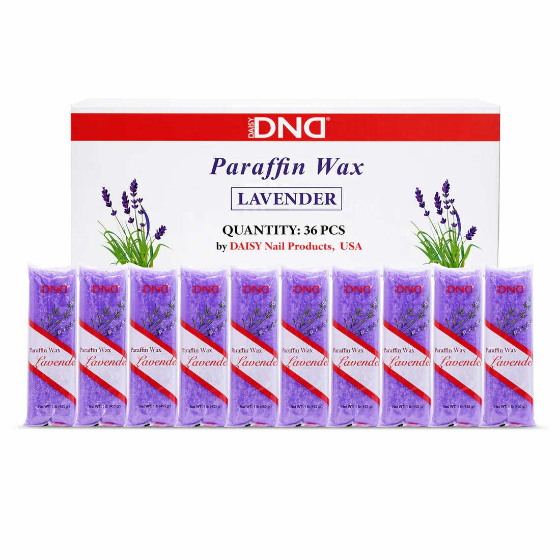 DND Lavender Paraffin Wax (Case of 36)