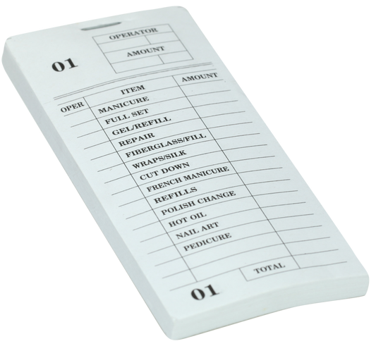 Cre8tion  Nail Ticket Book 10 pcs.