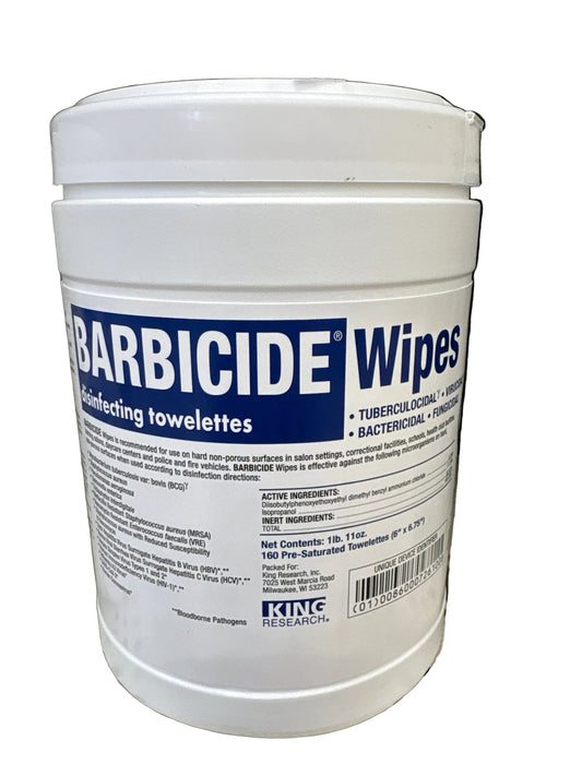 Barbicide Wipes - 160 Count