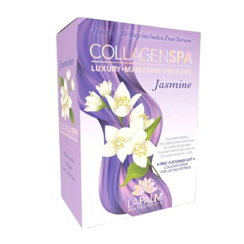 CollagenSpa: 10 Step Pedicure Kit Jasmine