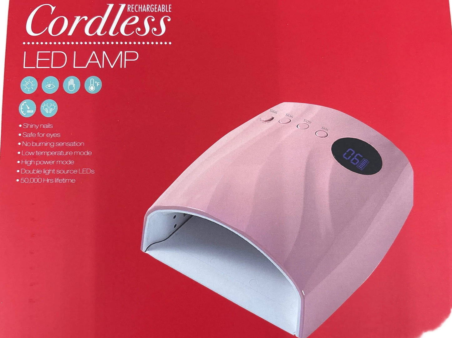 DND LAMP CORDLESS (MODEL A10) - PINK