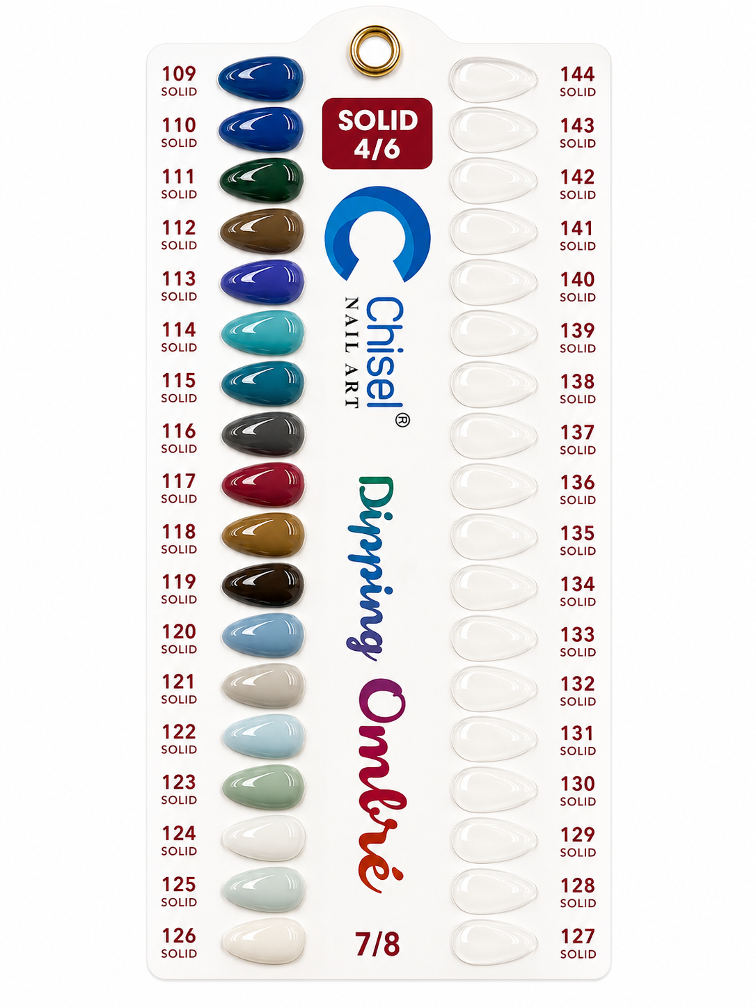 Chisel Acrylic & Dipping 2oz - Solid Colors