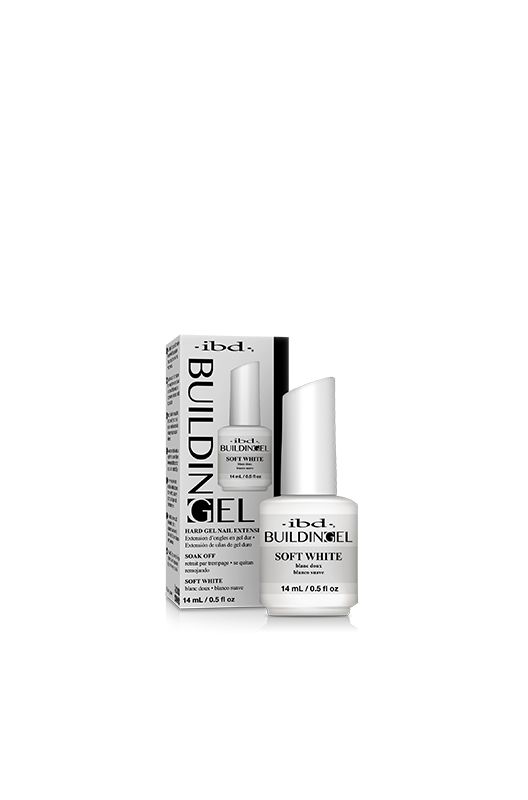 IBD Building Gel Soft White 0.5 oz