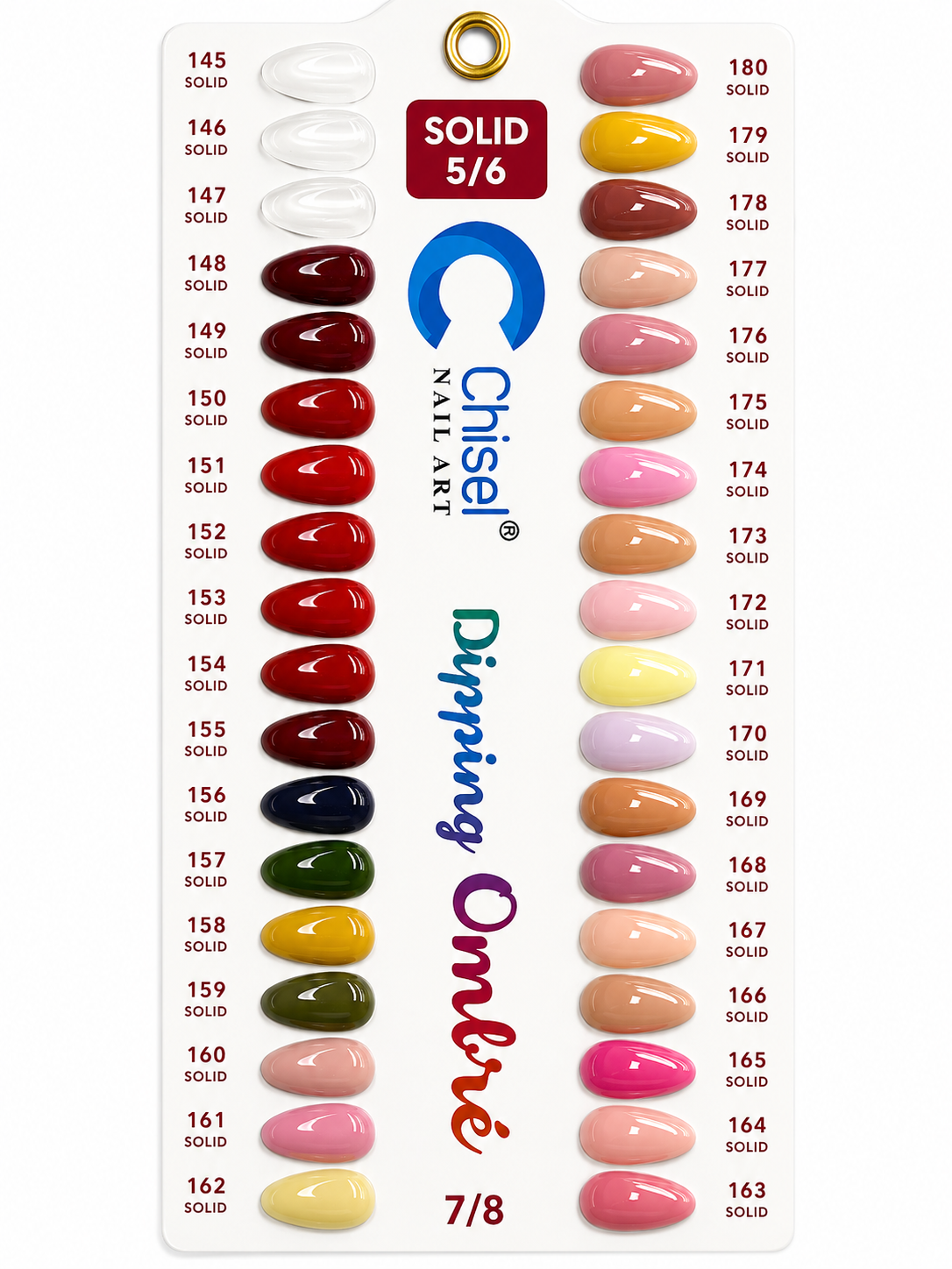 Chisel Acrylic & Dipping 2oz - Solid Colors