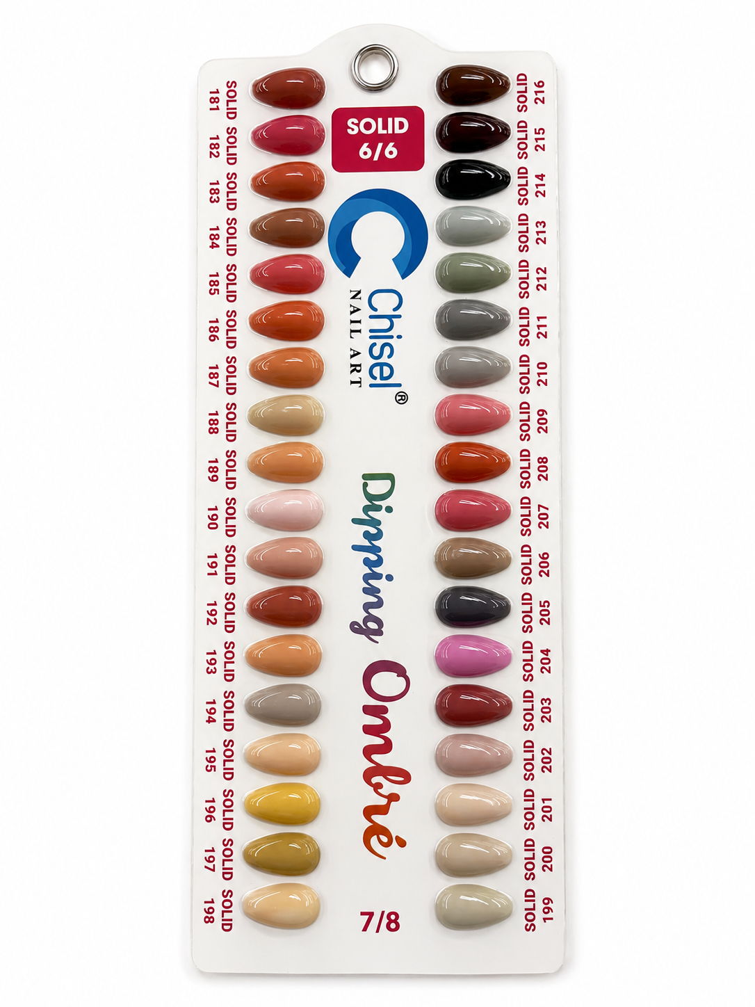 Chisel Acrylic & Dipping 2oz - Solid Colors