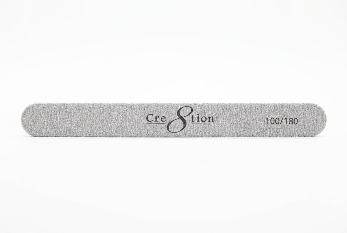 Cre8tion Nail File REGULAR Zebra Grit 100/180 (1 pc)