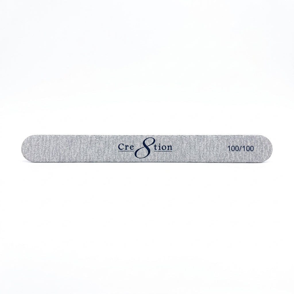 Cre8tion Nail File REGULAR Zebra Grit 100/100 (1 pc)