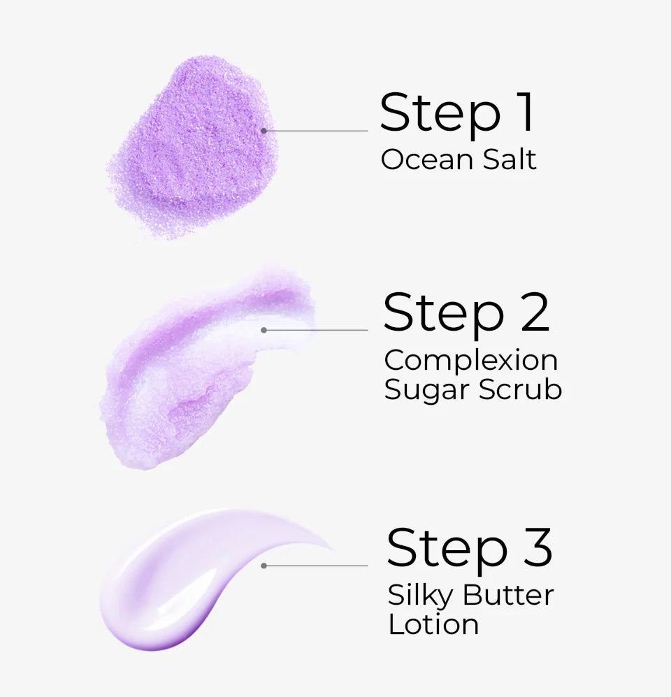 Bare Soak | 3 Step Pedicure Kit