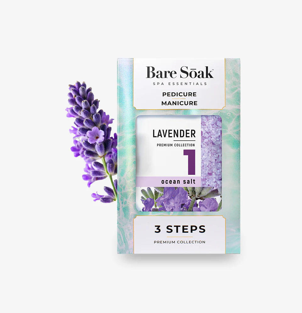 Bare Soak | 3 Step Pedicure Kit