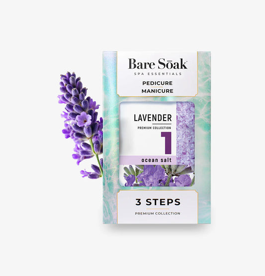 Bare Soak | 3 Step Pedicure Kit