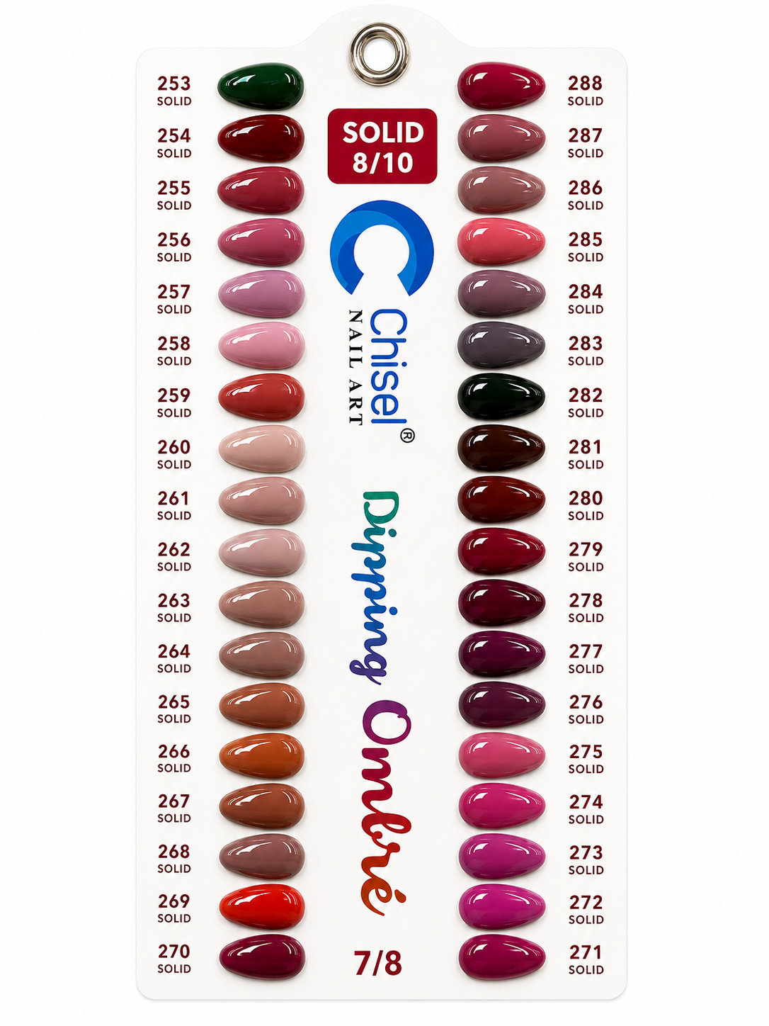 Chisel Acrylic & Dipping 2oz - Solid Colors