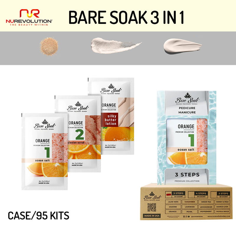 Bare Soak | 3 Step Pedicure Kit