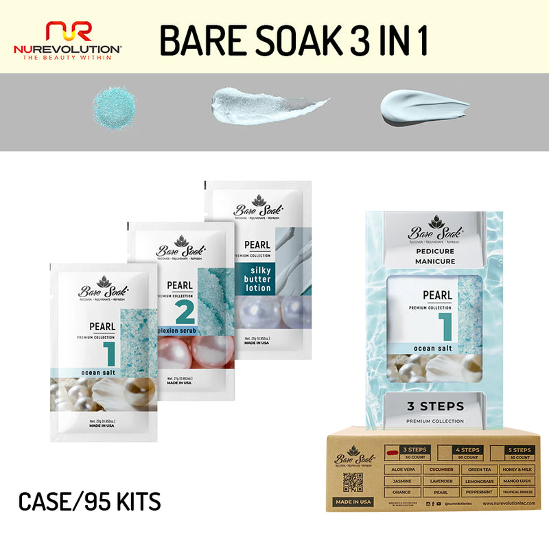Bare Soak | 3 Step Pedicure Kit