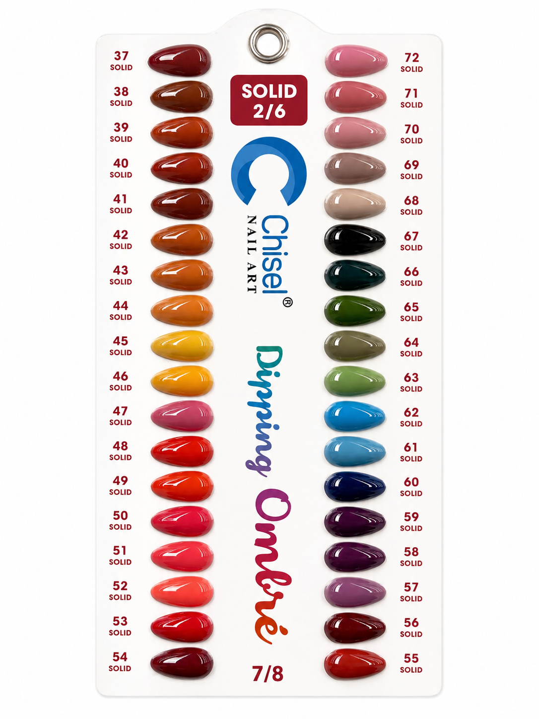 Chisel Acrylic & Dipping 2oz - Solid Colors