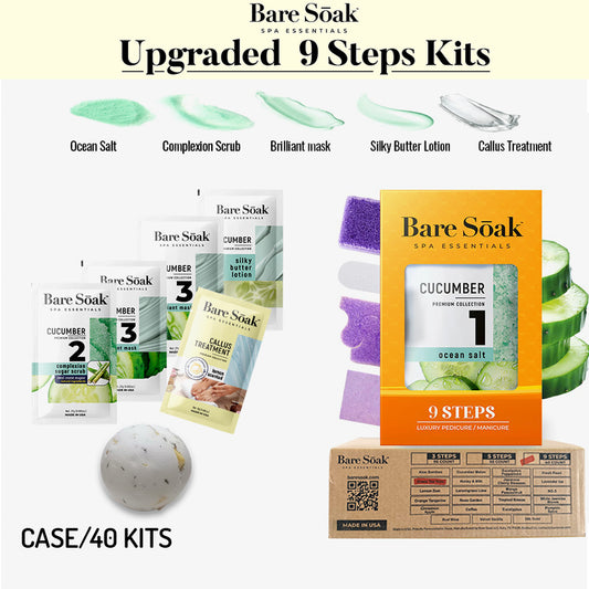 Bare Soak | 9 Steps Kit |CUCUMBER