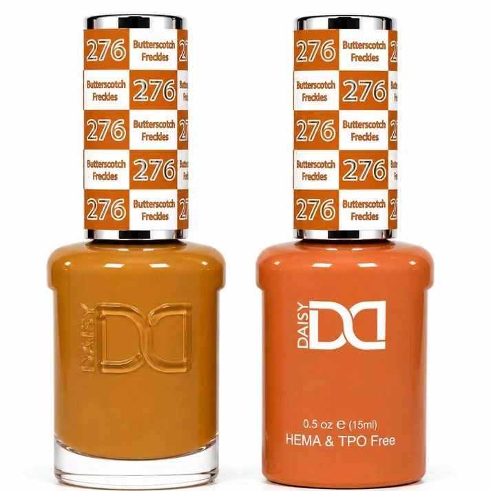 #276 Butterscotch Freckles Gel + Lacquer Duo