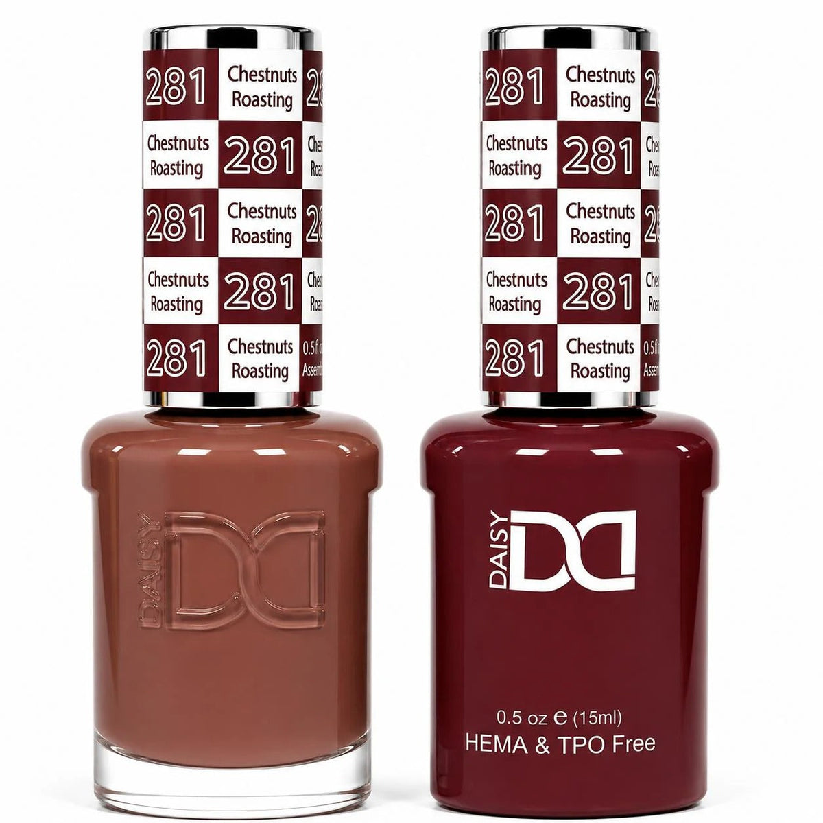 #281 Chestnut's Roasting Gel + Lacquer Duo