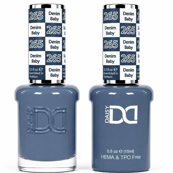 #265 Denim Baby Gel + Lacquer Duo
