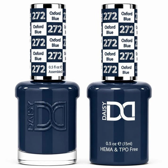 #272 Oxford Blue Gel + Lacquer Duo