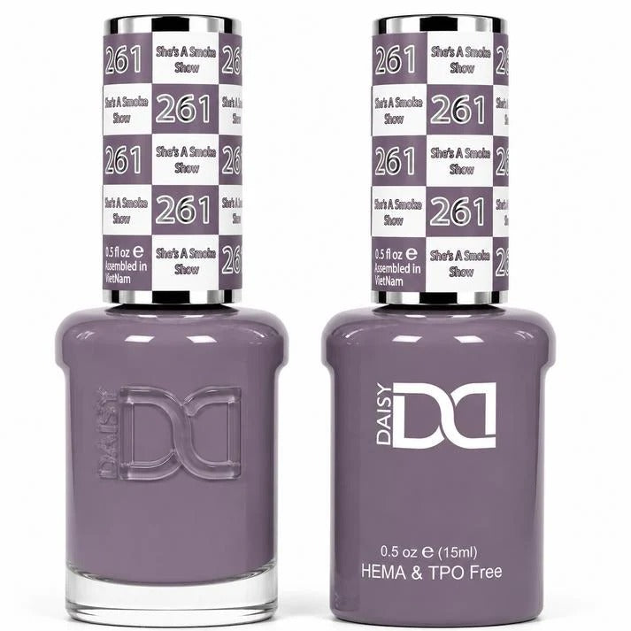 #261 She's A Smoke Show Gel + Lacquer Duo