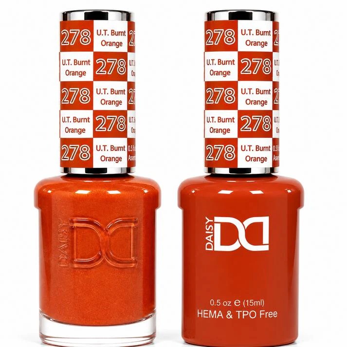 #278 U.T.Burnt Orange Gel + Lacquer Duo