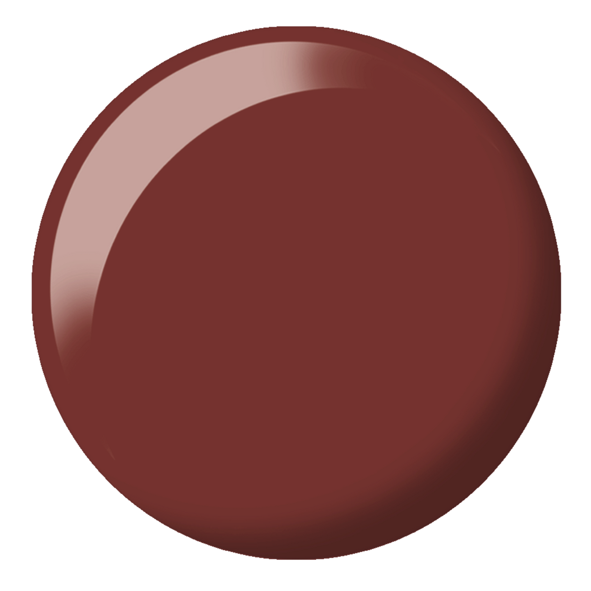 DND Chocolate Red DIVA #251 color swatch