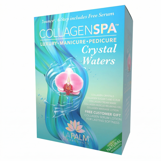 CollagenSpa: 6 Step Pedicure Kit- Crystal Waters