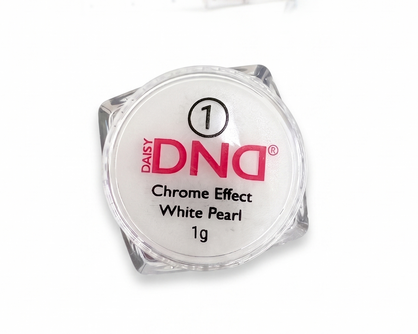 DND White Pearl Chrome Powder #1