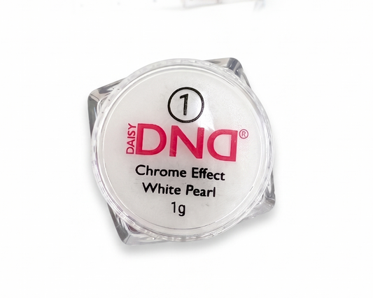 DND White Pearl Chrome Powder #1