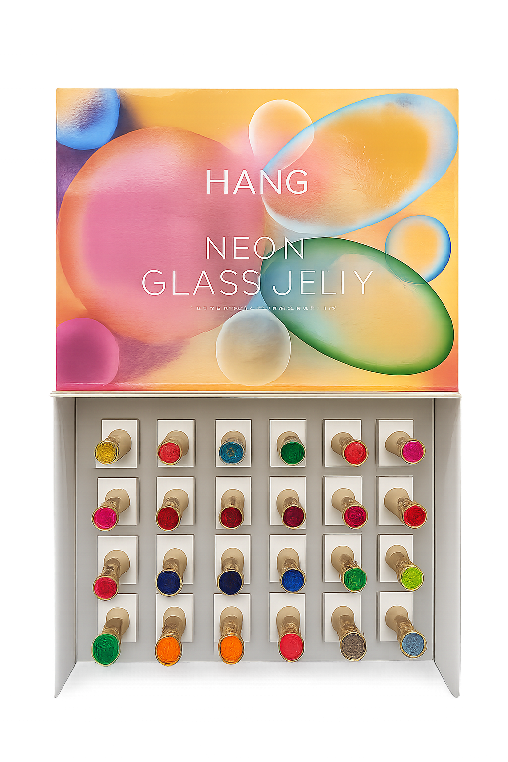 Hang Neon Glass Jelly Gel Set 24 Colors