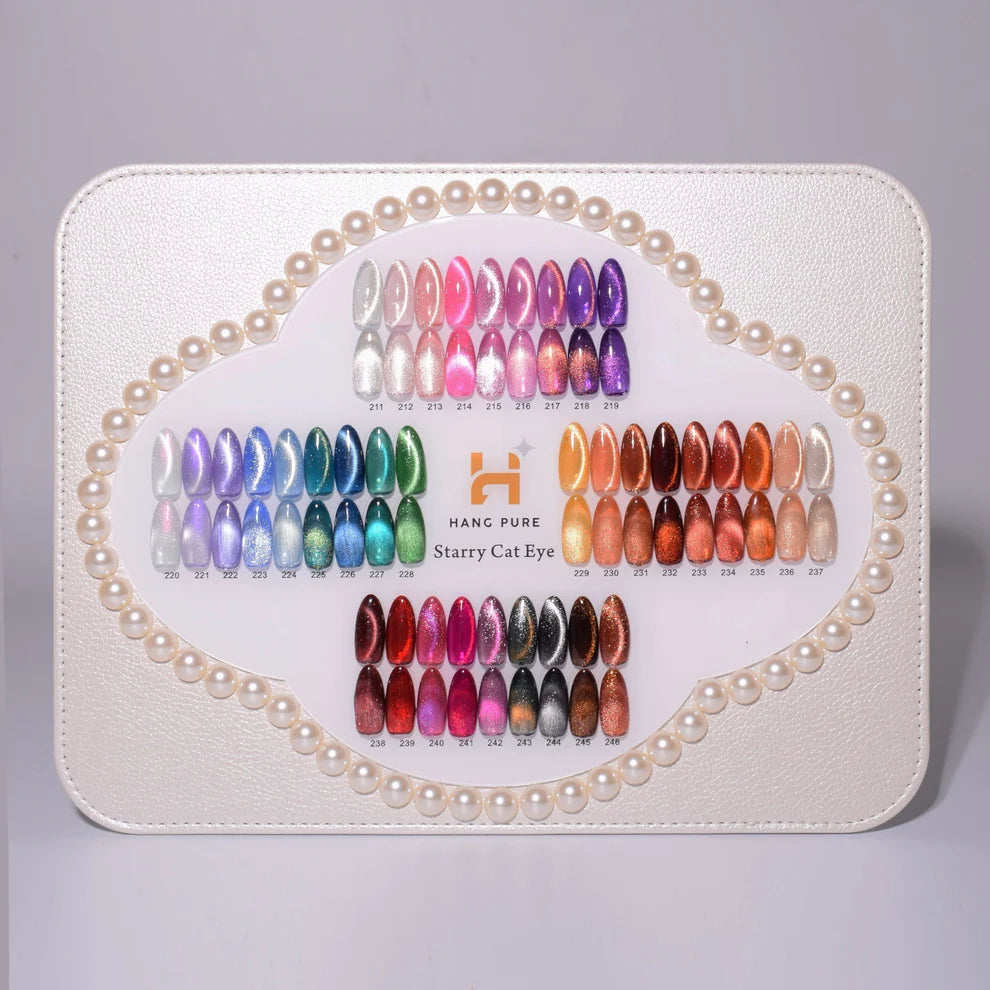 Hang Starry Cat Eye – 36 Colors 18ml (#211–#246) | Free Magnet + Free Display