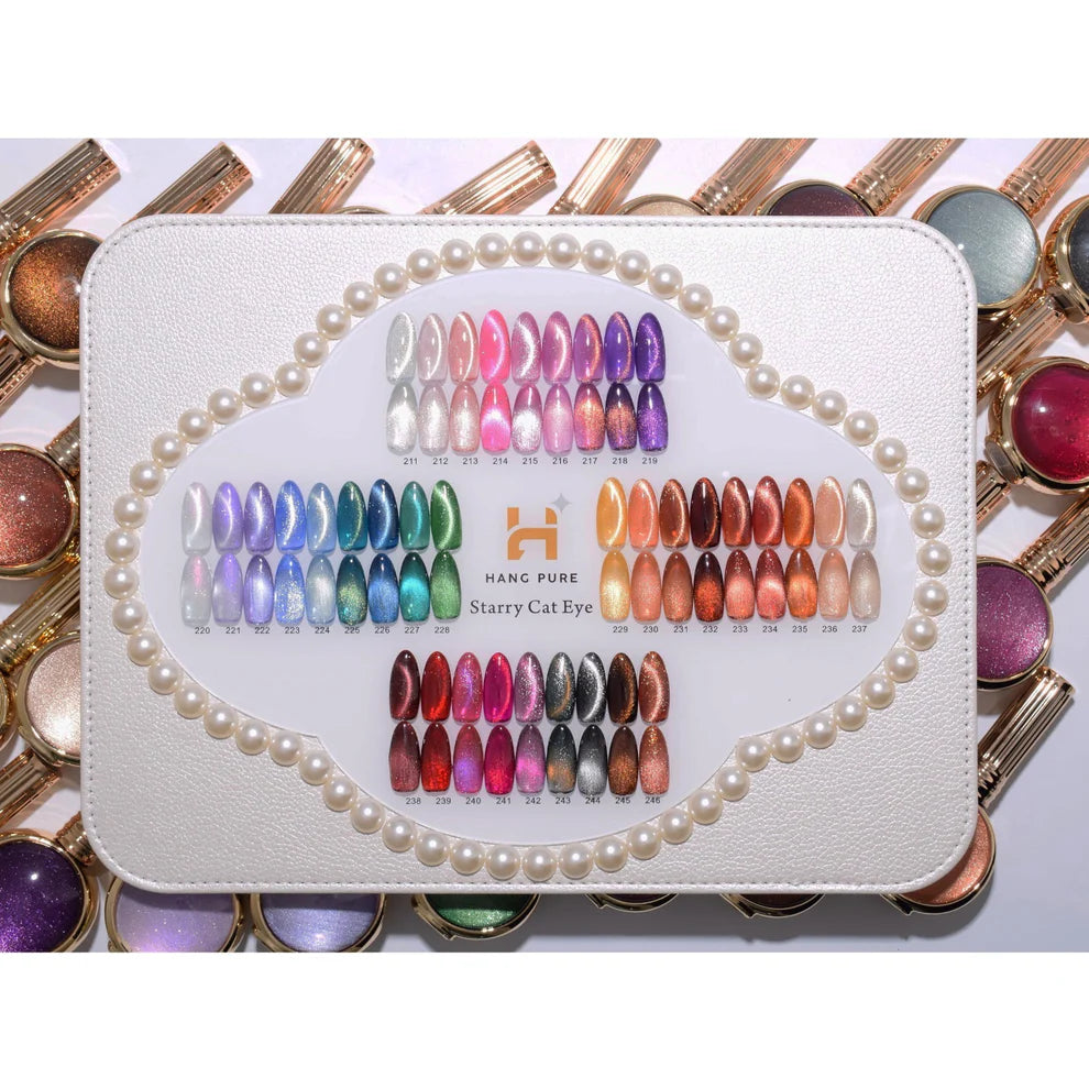 Hang Starry Cat Eye – 36 Colors 18ml (#211–#246) | Free Magnet + Free Display
