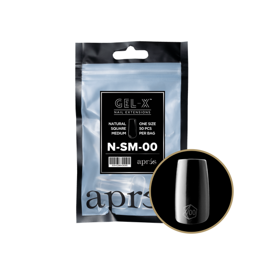 Gel-X® Natural Square Medium Refill Bag