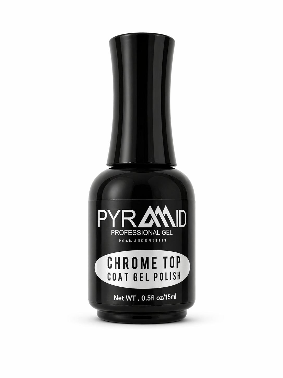 Pyramid Chrome Top Coat Gel Polish
