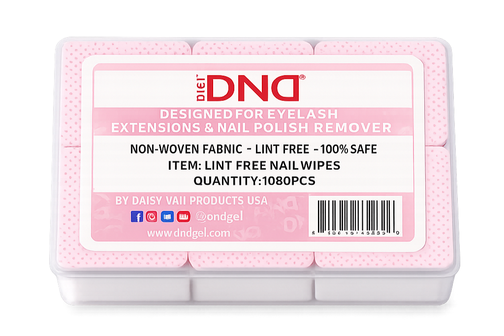 DND Lint-Free Nail Wipes (1080pcs)