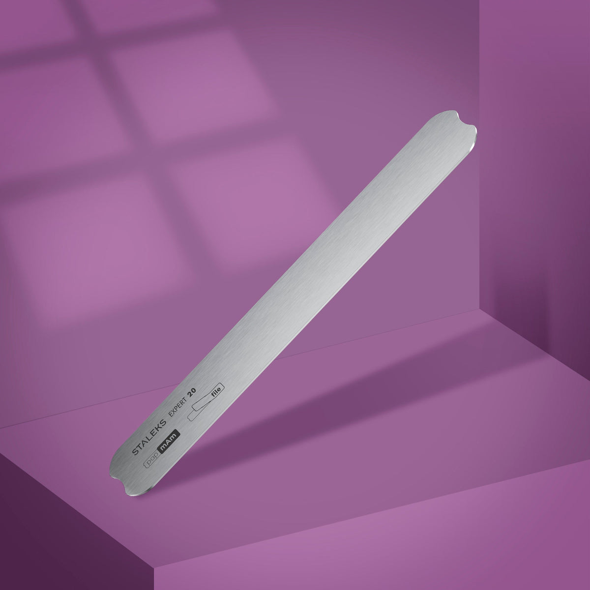 STALEKS EXPERT 20 Straight Metal Base for Nail File (162 mm)