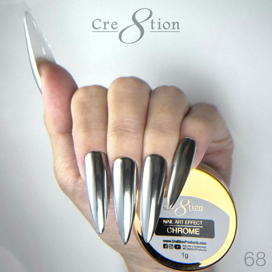 Cre8tion  Chrome Nail Art Effect 1g #68