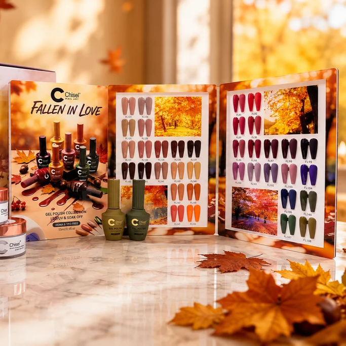 Chisel Fallen In Love Gel Collection – 36 Colors, 0.5 oz